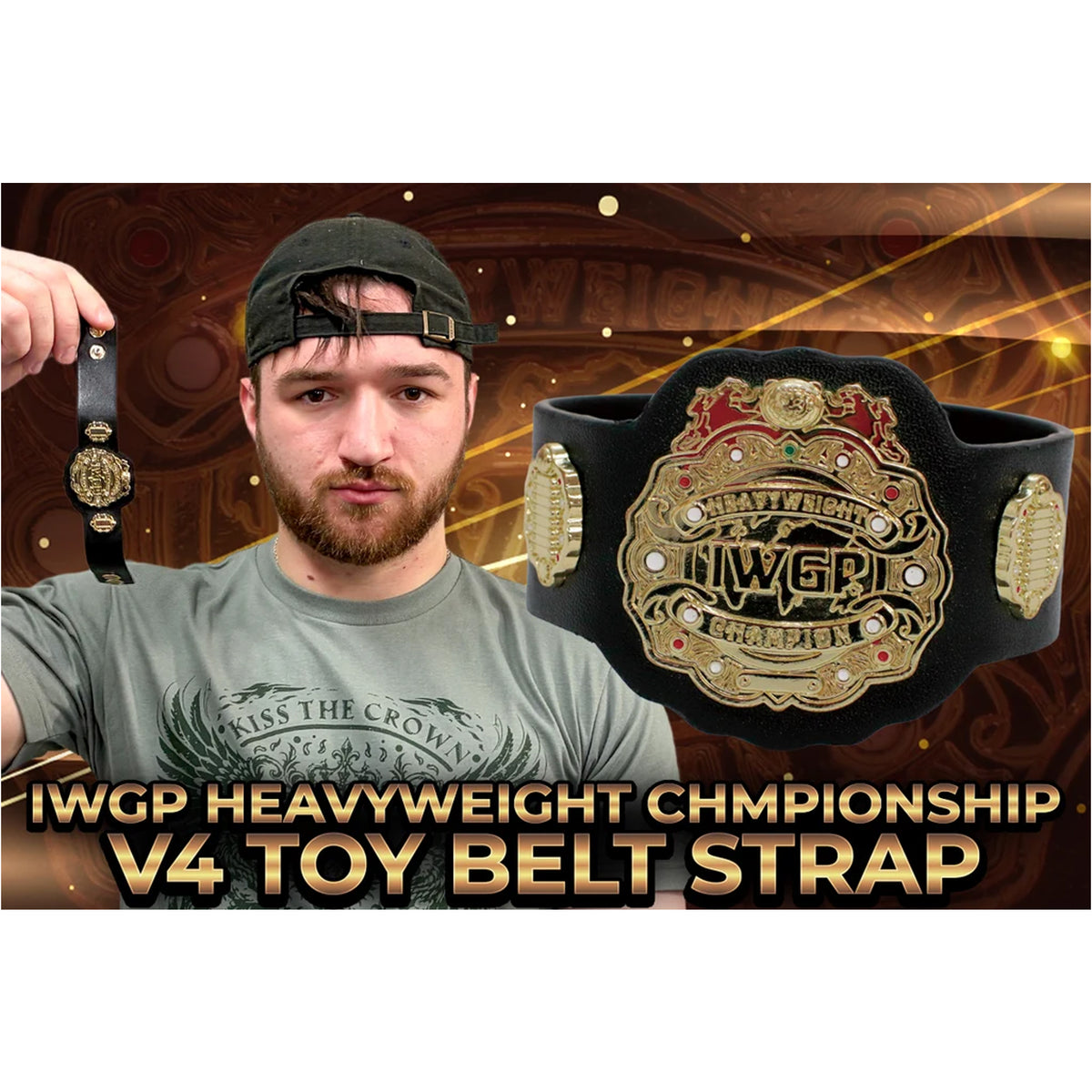 4th IWGP Heavyweight Championship Belt Strap