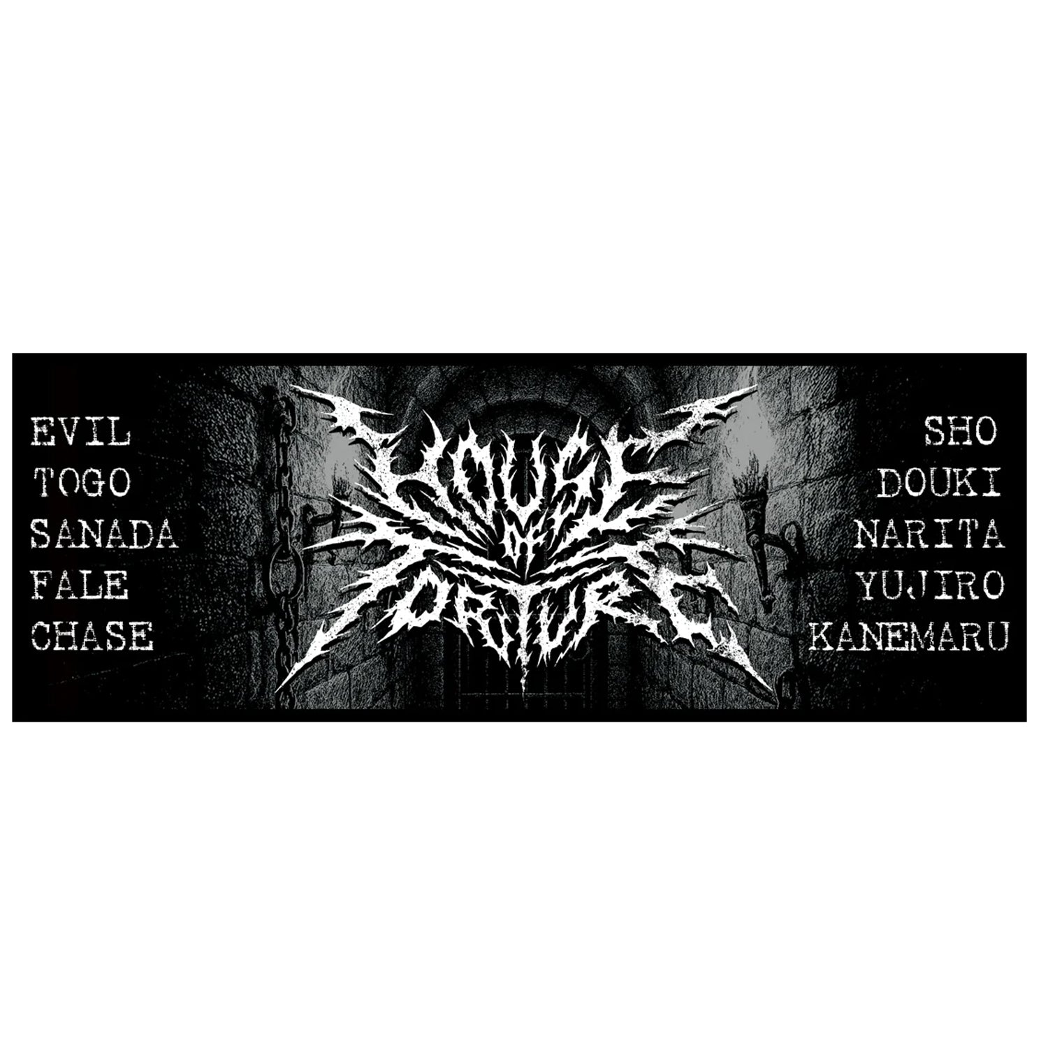 HOUSE OF TORTURE Sports Towel (2025)