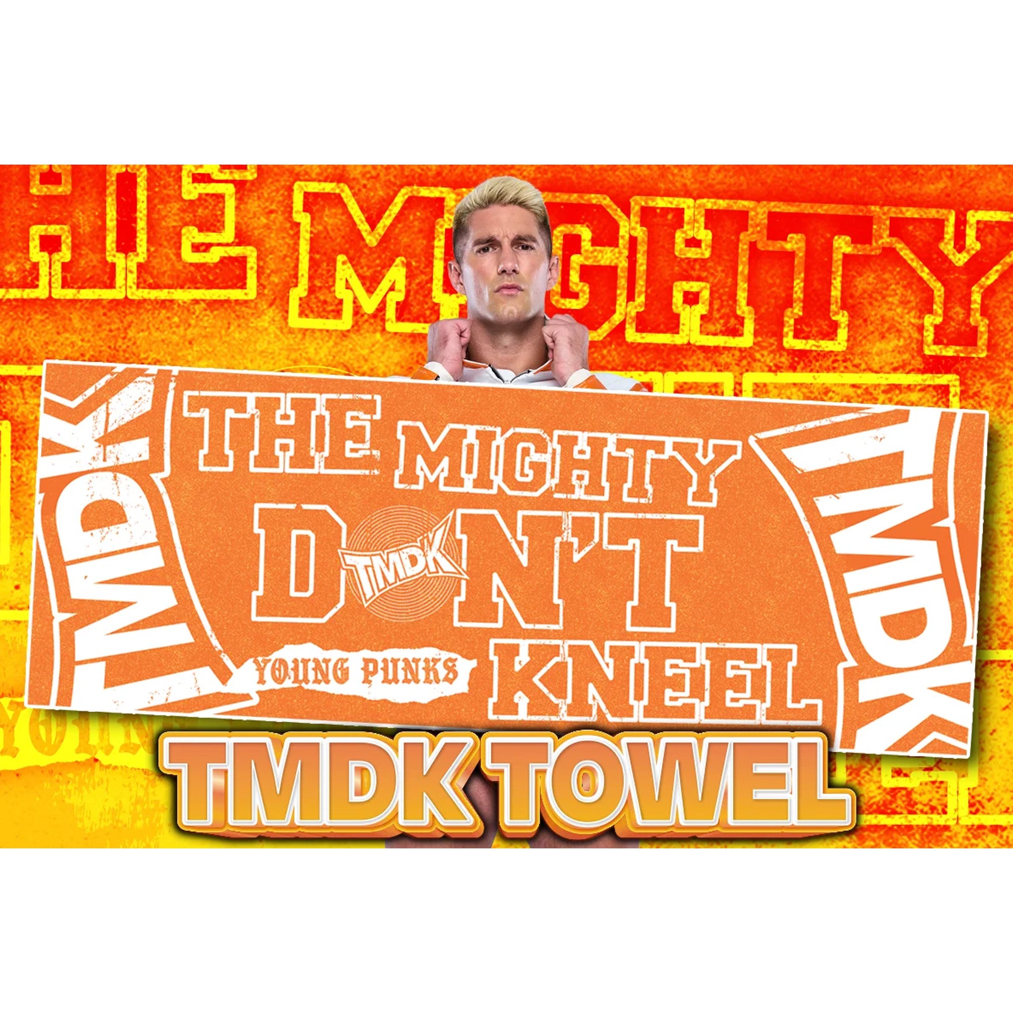 TMDK Sports Towel (2026 Orange × White)