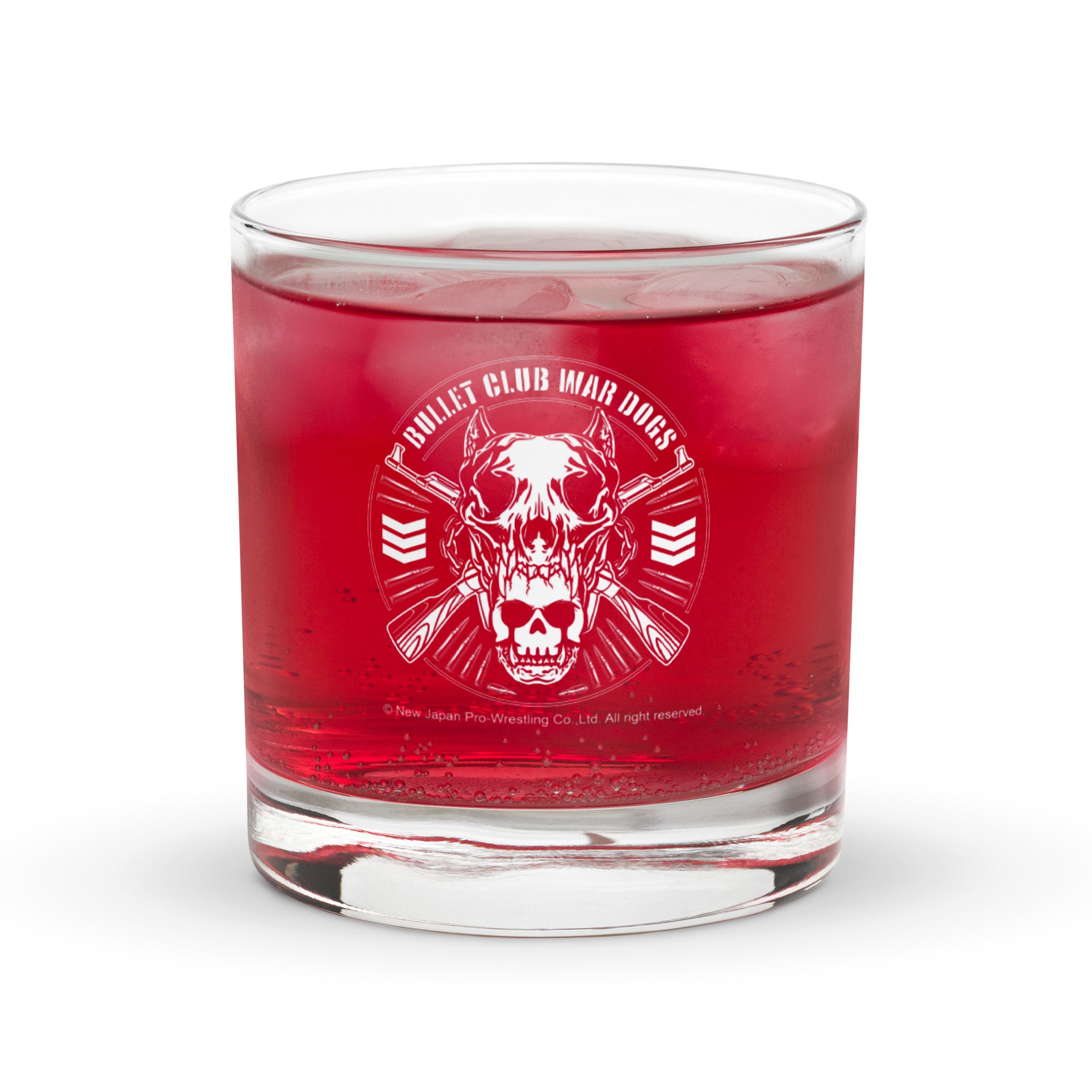 Bullet Club War Dogs Rocks Glass