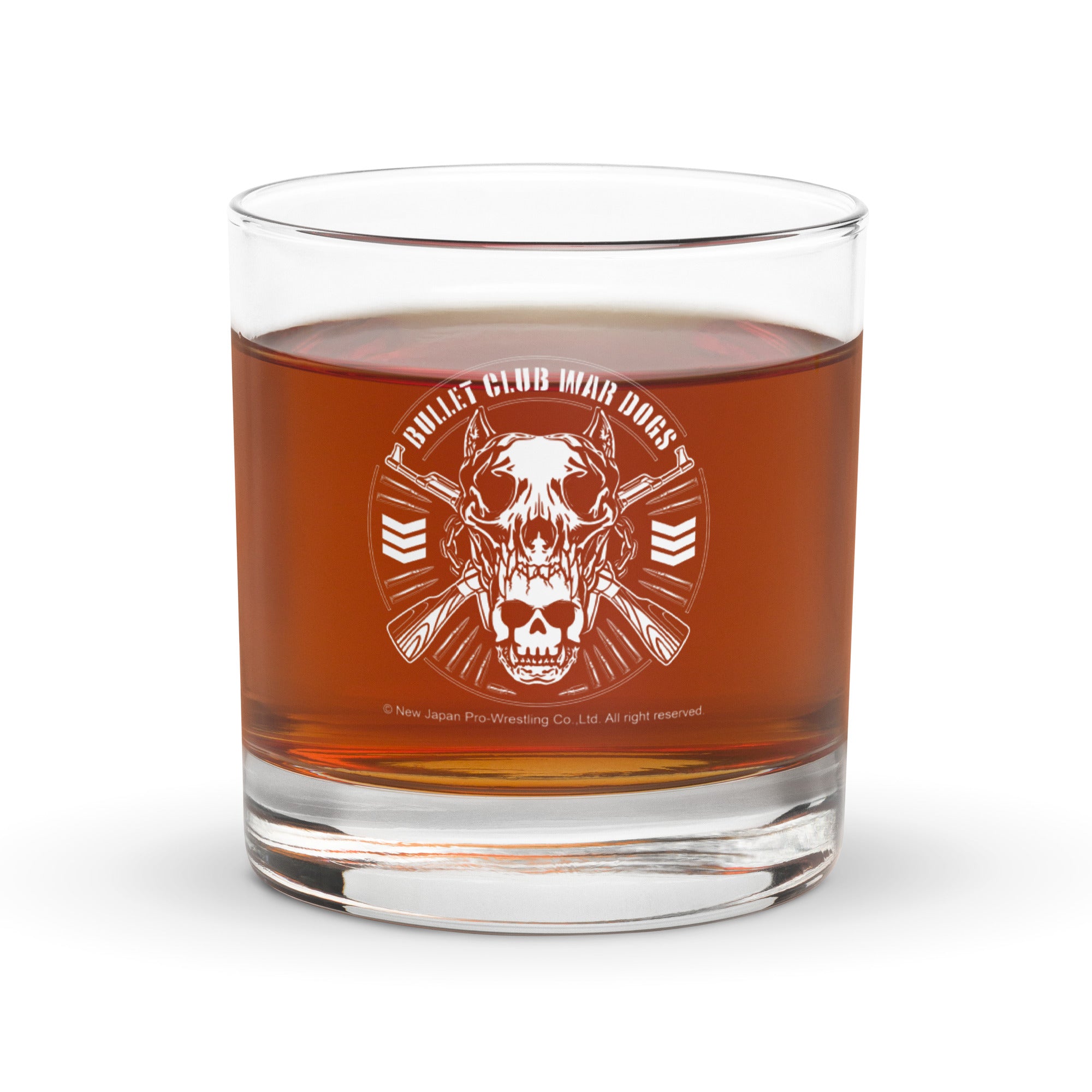 Bullet Club War Dogs Rocks Glass
