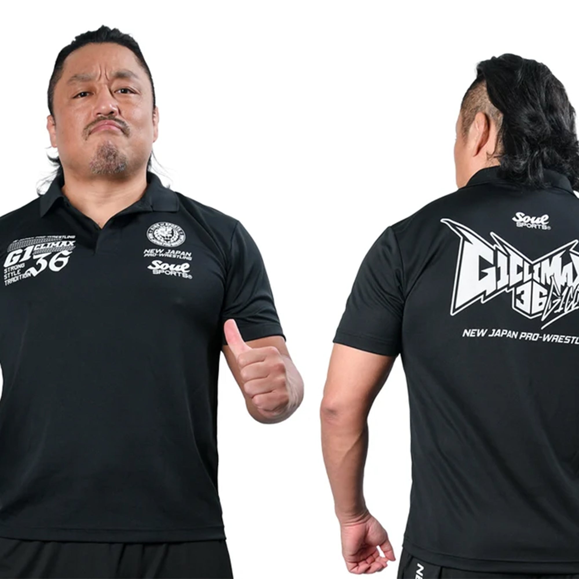 G1 CLIMAX 36 SOUL SPORTS Polo Shirt