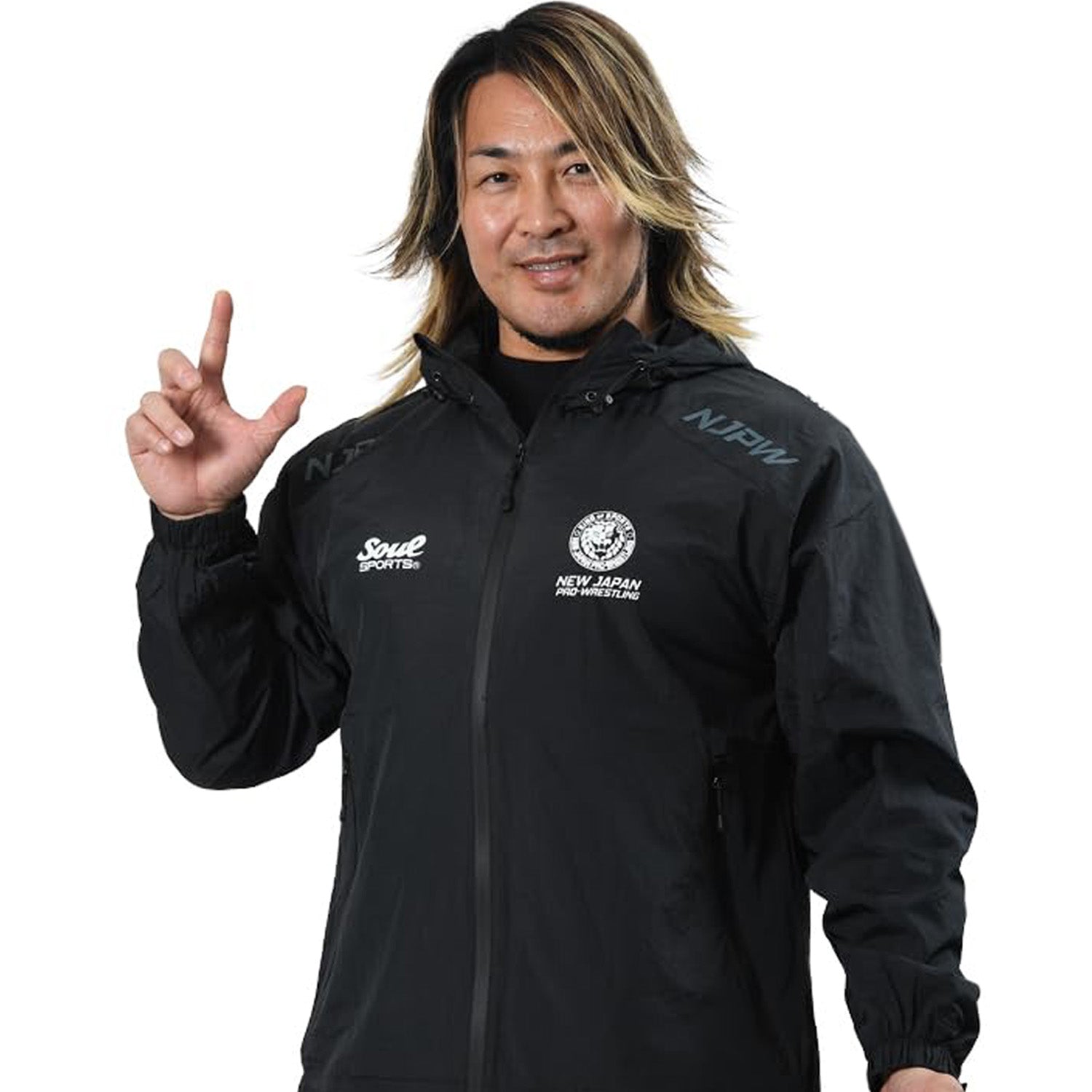 新日本プロレス　ジョンモクスリー　コーチジャケット　XXL ジョン・モクスリー コーチジャケット