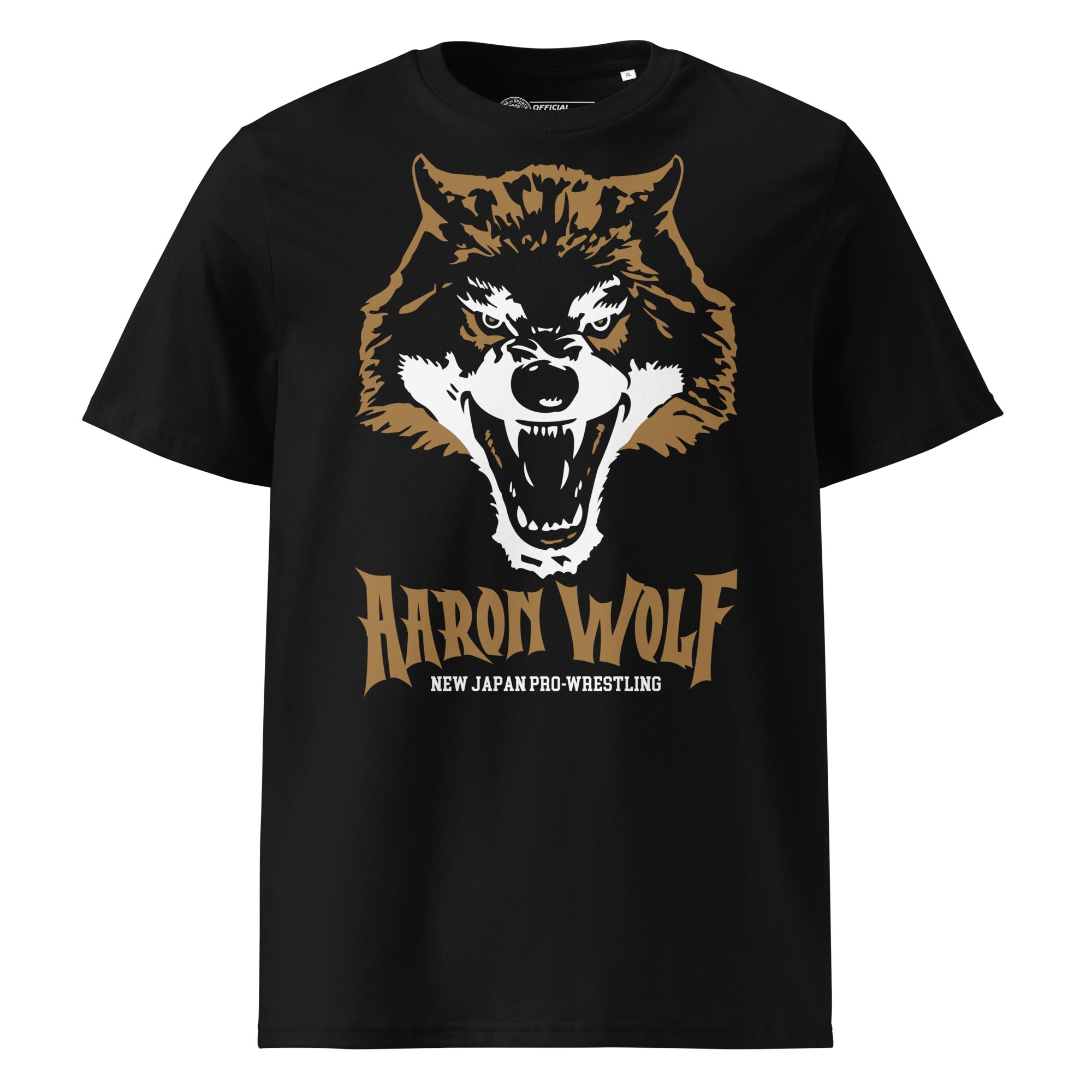 AARON WOLF Tシャツ Mサイズ サイン入り unisex-organic-cotton-t-shirt-